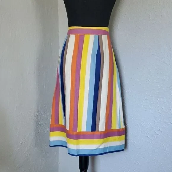 Gilli | Linen Button-down Skirt - Picture 4 of 7